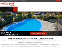 Tablet Screenshot of middle-park.co.nz